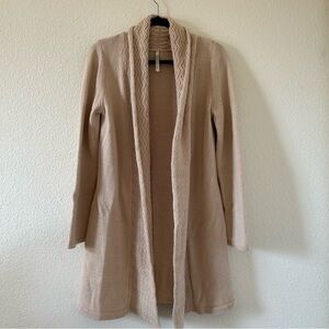 Leo & Nicole Open Front Knit cardigan Women Size Medium